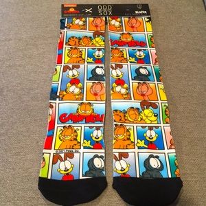 ODD SOX Garfield Crew Knit Socks